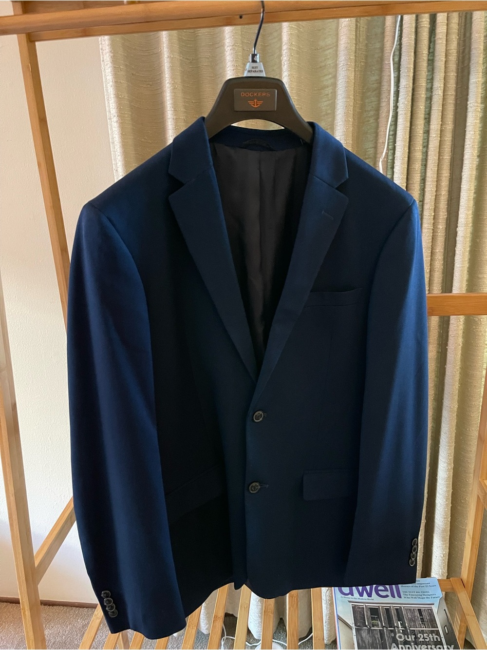 Ben Sherman Men's Navy Single-Breasted Sport Coat